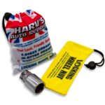 locking wheel nut bag