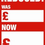REDUCED STICKER
