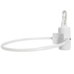 white flagpole weight