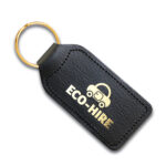 FOIL BLOCKED RECYCLED LEATHER