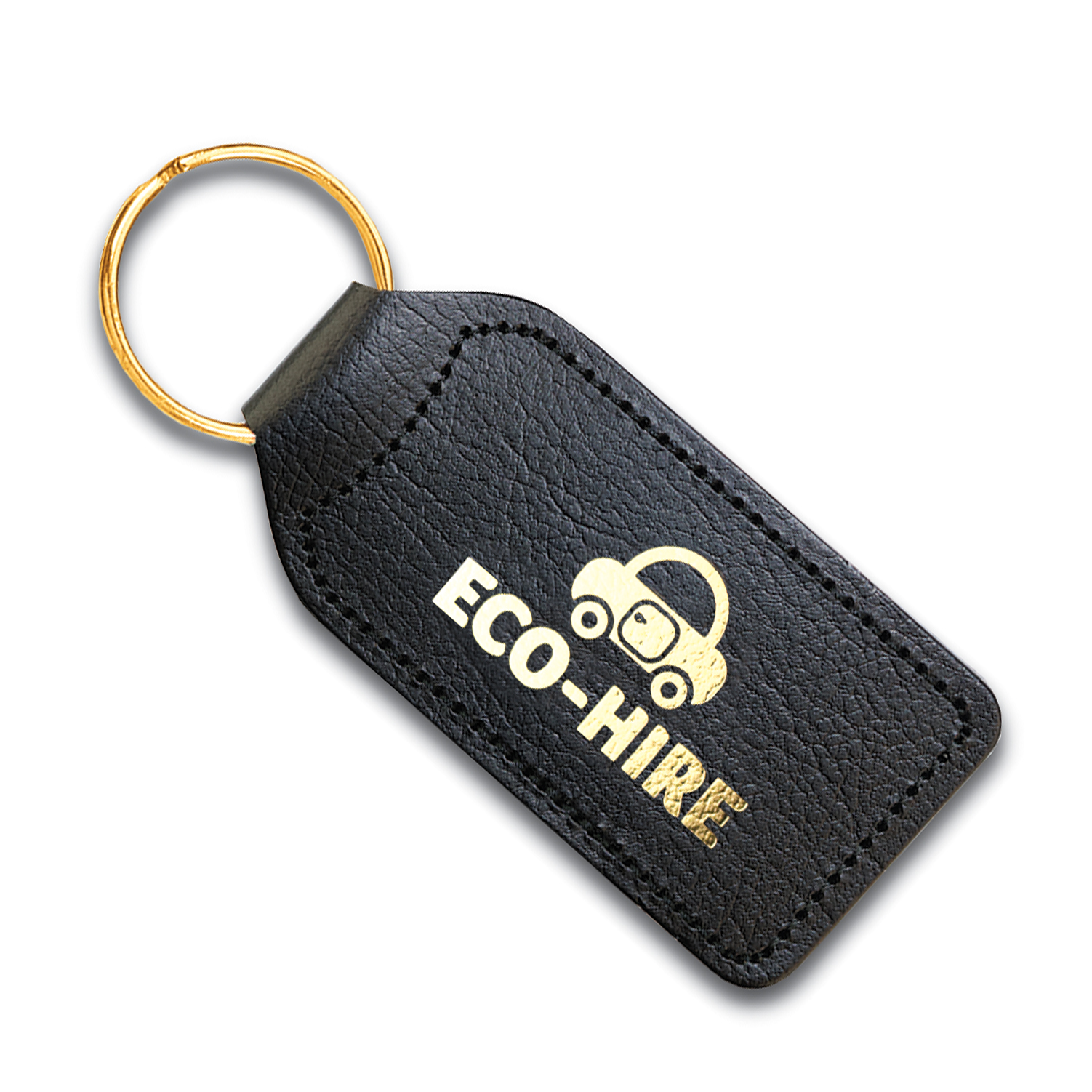 FOIL BLOCKED RECYCLED LEATHER