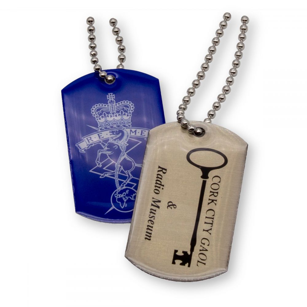Printed Metal Dog Tags